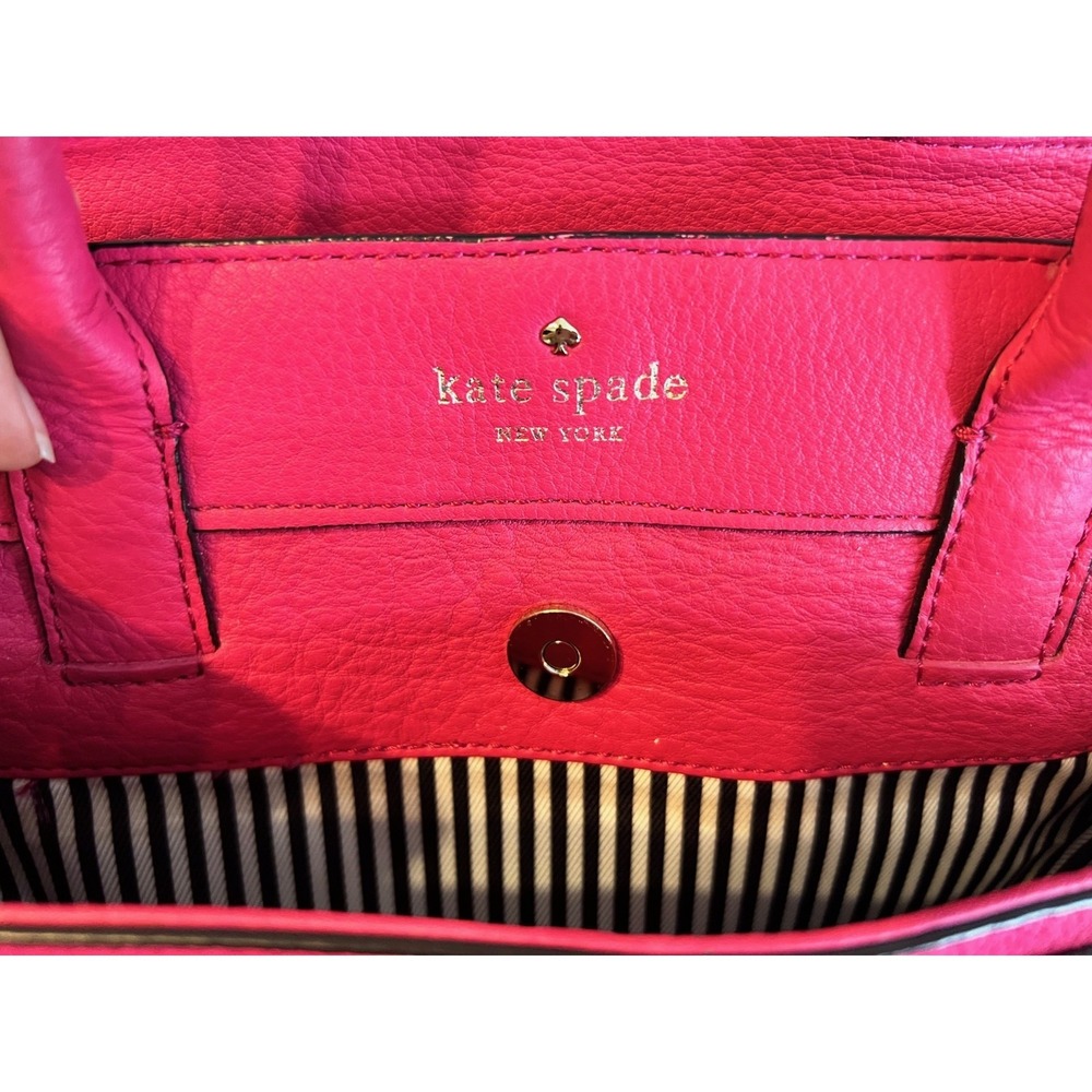 Kate Spade Pink Helena Box Valley Satchel with Strap - Picture 3 of 10